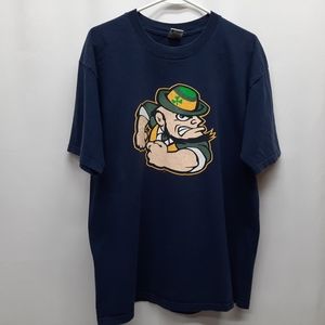 Notre Dame Fighting Irish Short Sleeve Tshirt Adult Sz L NCAA Football Sports